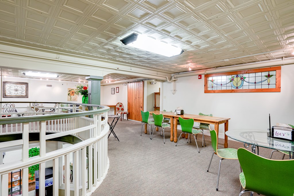 2nd Floor Mezzanine - Cafe Tenant Space (before fl